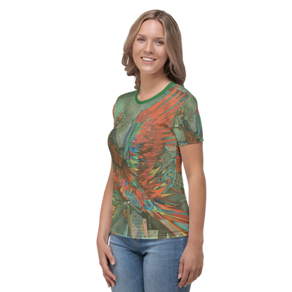 Phoenix Bird - Phoenix Sky Harbor Municipal Airport Terminal Mural Women's All-Over T-shirt