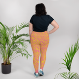 Chicks, Chicks, and more Chicks on a Pink Background All-Over Print Plus Size Leggings