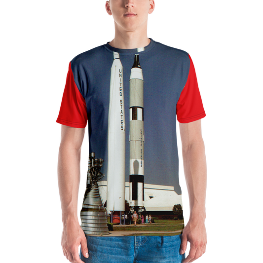 Kennedy Space Center Rocket Garden Spaceport Florida USA Men's All-Over T-shirt