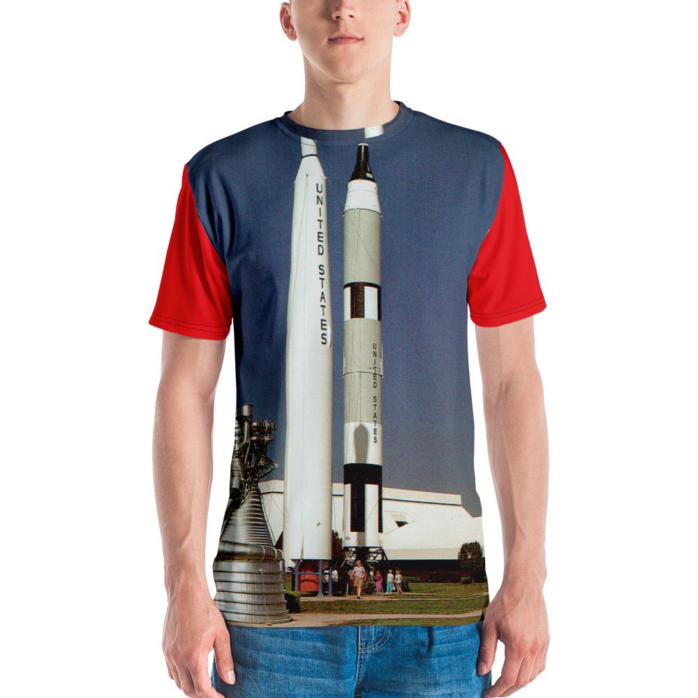 Kennedy Space Center Rocket Garden Spaceport Florida USA Men's All-Over T-shirt