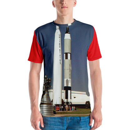 Kennedy Space Center Rocket Garden Spaceport Florida USA Men's All-Over T-shirt