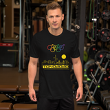 Tribe of the Union Rings Male Gender Identity Yellow Skyline Big 'O' Games Short-sleeve Unisex T-shirt