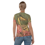 Butterflies - Photo of Two Swallowtails on a Women's All-Over T-shirt