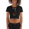 Tribe of the Union Rings Female Gender Identity 2020 Big 'O' Games Women's Basketball Crop Tee