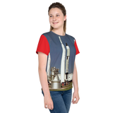 Kennedy Space Center Rocket Garden Spaceport Florida USA Youth's All-Over T-Shirt