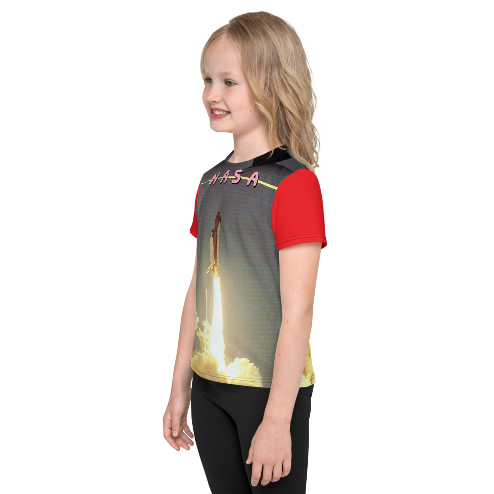 Kennedy Space Center Shuttle Lift-off Spaceport Florida USA Kid's All-Over T-shirt