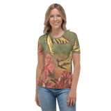 Butterflies - Photo of Two Swallowtails on a Women's All-Over T-shirt