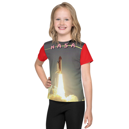 Kennedy Space Center Shuttle Lift-off Spaceport Florida USA Kid's All-Over T-shirt