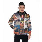SciFi Movies Collage-V1 All-Over Print Men's Pullover Hoodie